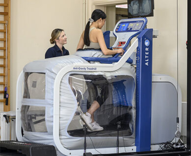 Anti-gravity treadmill