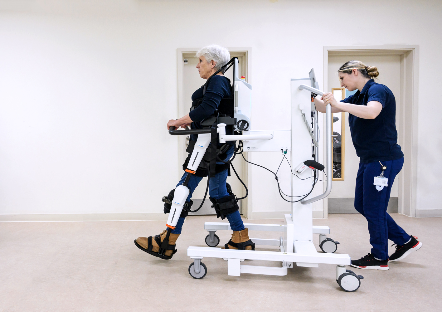 Exoskeleton for spinal injury recovery